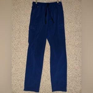 Women's Navy Straight Leg Scrub Pants